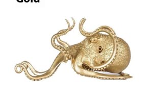 Support créatif pour téléphone portable en forme de pieuvre - Gold