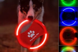 Disque volant illuminé