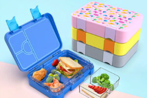 Boîte à lunch pour enfants à double boucle