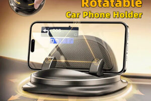 Support de téléphone antidérapant pour tableau de bord