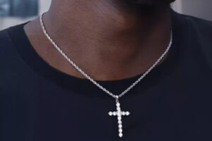 Collier croix en argent S925