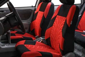 Housse de siège de voiture à motif de pneu