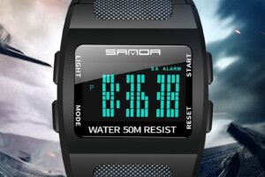 Montre électronique étanche