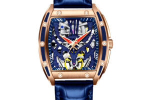 Montre mécanique automatique Volant creux Etanche Carré lumineux