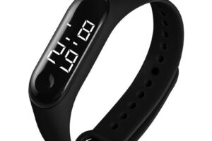 Montre électronique tactile LED étanche