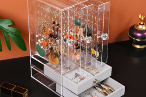 Boîte de rangement en acrylique