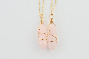 Pendentif Pierre Naturelle Cristal Bullet