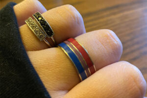 Bague en acier inoxydable