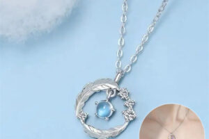 Collier pendentif Plaqué Argent 925