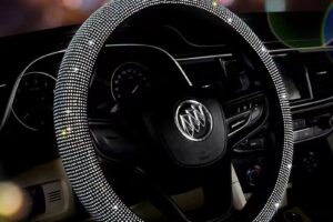 Housse de volant diamantée