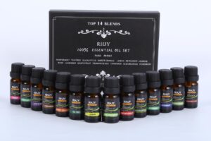 Coffret d'huiles essentielles pour l'aromathérapie