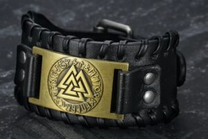 Bracelet en cuir pour homme