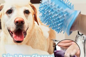 2 en 1 Nettoyeur de pattes