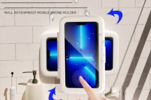 Boite à téléphone pour la douche