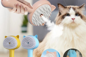 Brosse de toilettage multifonctionnelle