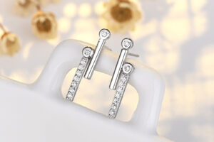 Boucles d'oreilles en argent sterling 925