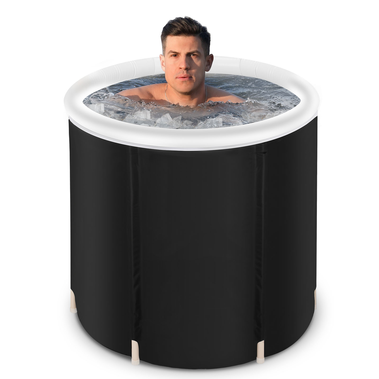 Baignoire pliable pour l'extérieur. Bain de thérapie à l'eau froide – Image 5