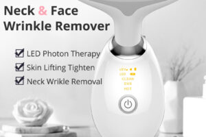 Masseur électrique à micro-courant pour le cou et les rides